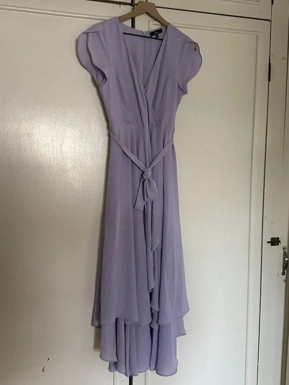Lulus High Low Lavender Dress